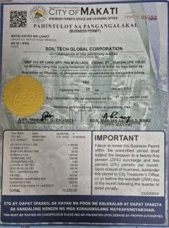 BUSINESS PERMIT - CITY OF MAKATI