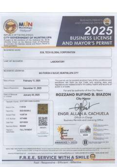 BUSINESS PERMIT - CITY OF MUNTINLUPA
